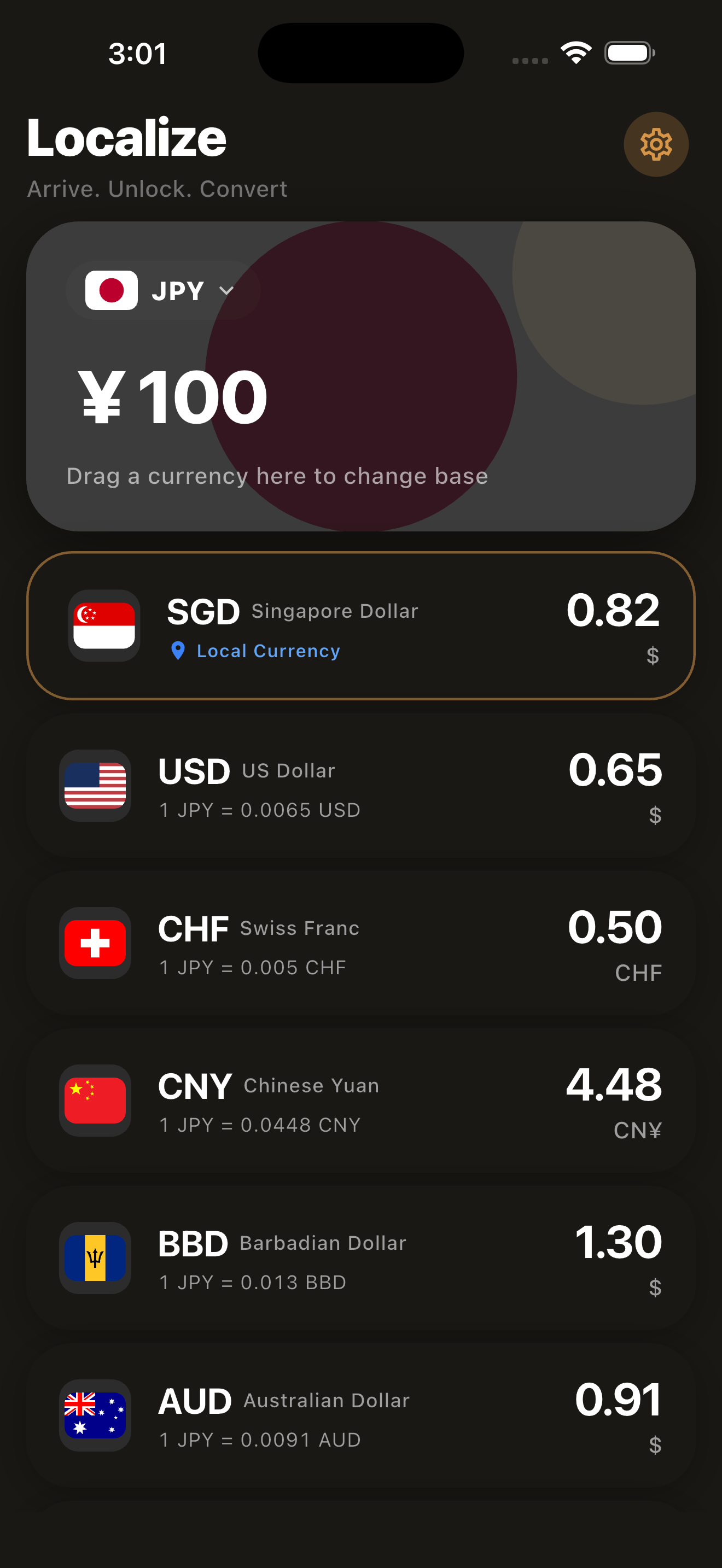 Localize app screenshot